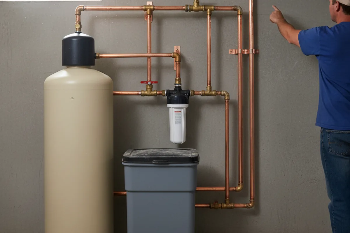 Whole-house water treatment system installed in Cranesville